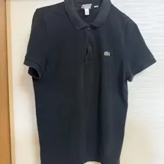 LACOSTE 半袖ポロシャツ ブラック