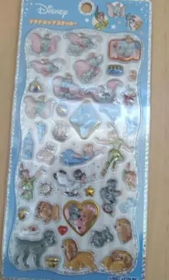 新品　ディズニー ピーターパン ダンボ プチドロップステッカー