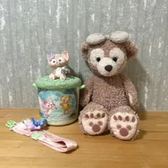 リーナベル ポップコーンバケット ディズニーシー　シェリーメイ　ぬいぐるみ　s