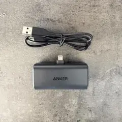 【美品】ANKER モバイルバッテリー　Lightning ブラック