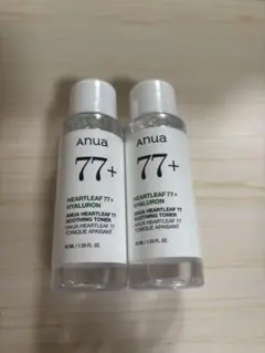 Anua Heartleaf 77 SoothingToner 40ml‪✕‬2