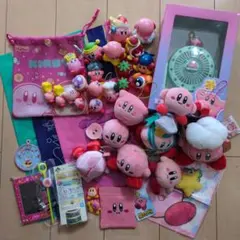 星のカービィグッズ　まとめ売り　卓上ファン　ぬいぐるみ　マスコット　他