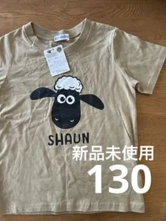《新品未使用》ひつじのショーンShaun the Sheep Tシャツ 130のサムネイル