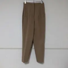 ZARA ハイウェストテーパードパンツ XSサイズ