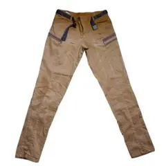 MILLET キャメル色 スリムフィット ワークパンツ メンズ トレッキング S