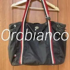 た*ん様 Orobianco メンズ トートバッグ ショルダーバッグ ブラックのサムネイル
