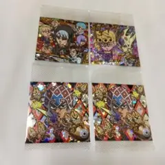 [未開封品] にふぉるめーしょん ジョジョの奇妙な冒険 レアシール4枚セット