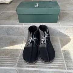 美品 clarks originals デザートロック ブラック　25.5