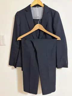 THE SUIT COMPANY ネイビー パンツ、スカートスーツ上下3点セット