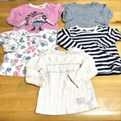 【まとめ売り】80サイズ　長袖　カットソー　5枚　セット