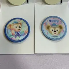 ダッフィー 20周年 ワッペン 2点セット