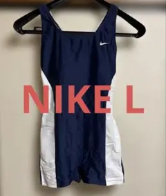 Nike スポーツ用水着 レディース　ネイビー　L
