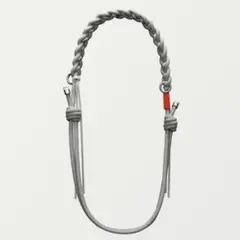 新品topologie8.0mm ブレイデッド オーロープ シルバー