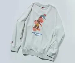 ニコアンドPlayStationサルゲッチュ限定トレーナー（プルオーバー）美 