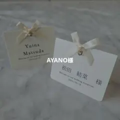 AYANO様　追加分