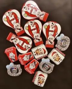 ラブブキーホルダー&ビーズ18個