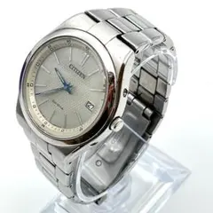 シチズン 腕時計 エコドライブ 電波ソーラー ラウンド 3針 メンズ