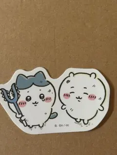 ちいかわ シール ダイカットステッカー 公式 ちいかわとはちわれ12