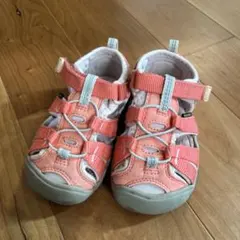 KEEN キッズ サンダル ピンク 13.5cm
