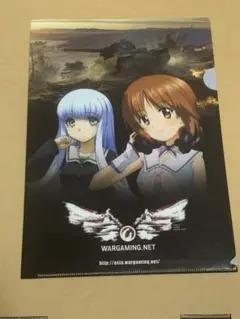 ガールズ&パンツァー　ガルパン　クリアファイル　西住みほ