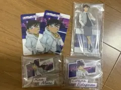 コナンラッキーくじ工藤新一アクリルスタンド毛利蘭江戸川コナンアクリルキーホルダー