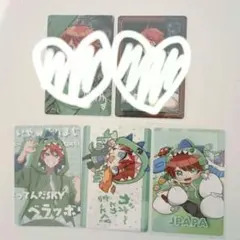カラフルピーチ トレカ ゆあん じゃぱぱ セット 展示会 だるま - メルカリ