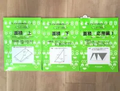 サイパー　思考力算数　面積上・下・応用編1　3冊