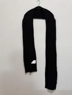 DOLCE & GABBANA ブラックマフラー