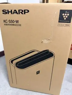 【新品未使用】SHARP 加湿空気清浄機 KC-S50W-W　ホワイト