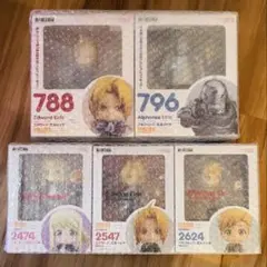 【貴重品】FA ねんどろいど 鋼の錬金術師 ハガレン フィギュア 5種セット