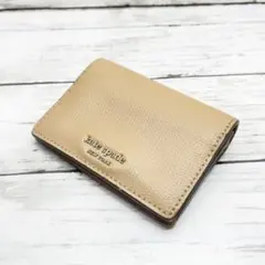 Kate spade ケイトスペード コインケース ベージュ レザー