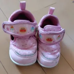 アンパンマン ピンク スニーカー 13.5cm
