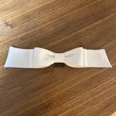 リボンボンネ　ボンネ　やまとなでしこ　結婚式　ブライダル　ヘッドアクセのサムネイル