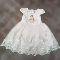 ディズニープリンセス ベル ドレス 100cm 4T　シミあり画像13　女の子のサムネイル