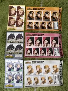 僕のヒーローアカデミア 証明写真風ステッカー 証明写真館 6枚セット