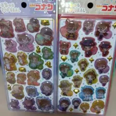 名探偵コナン ポップシール 2パックセット　うるちゅる