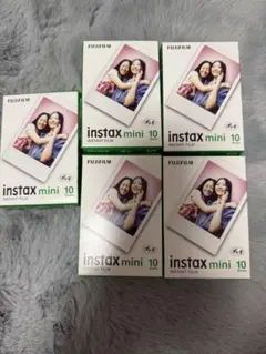 FUJIFILM instax mini 10 インスタントフィルム 5パック