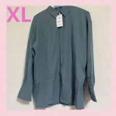 ❣️メンズシャツ❣️無地 長袖 半袖 カジュアル シンプル オシャレ XLサイズ