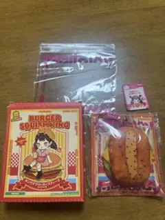 Mellojoy スクイーズ ハンバーガー チーズビーフエッグバーガーメロ