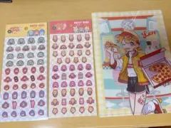 鏡音レン CanDoコラボ 第3弾 クリアファイル シールセット