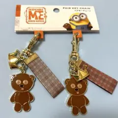 USJ限定☆大人気☆ ティム ペアキーチェーン 新品 ミニオン