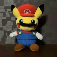 マリオ　ピカチュウ　ぬいぐるみ Amazon.co.jp: ポケモンセンター オリジナル ぬいぐるみ マリオ