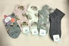 ソックス5足セット猫柄他
