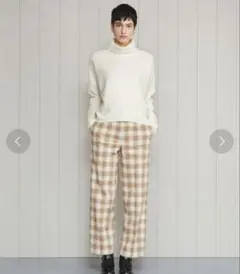 H　BEAUTY&YOUTH UNITED ARROWS CHECK PANTS