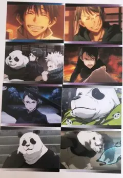 呪術廻戦0 ポストカードセット　8枚　乙骨憂太　狗巻棘　禪院真希