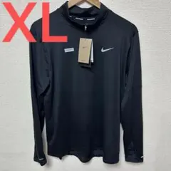 【未使用】XL NIKE ナイキ ハーフジップ　ランニング　ジャケット　黒