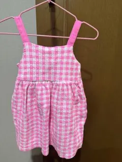 ZARA ギンガムチェック ワンピース 98cmのサムネイル
