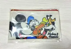 ディズニーストア　シークレットポーチ　ミッキー　ドナルド　グーフィー