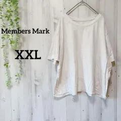 Members Mark メンバーズマーク 半袖 ボーイフレンドTシャツ