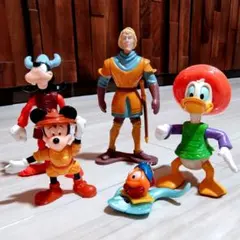 【まとめ売り】ミッキー・グーフィー・ドナルド 5体セット